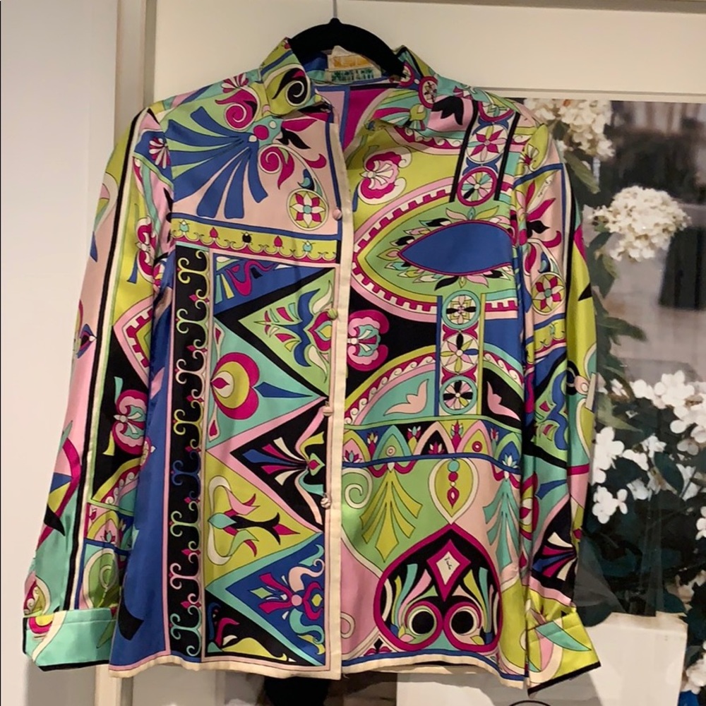 VINTAGE EMILIO PUCCI BLOUSE